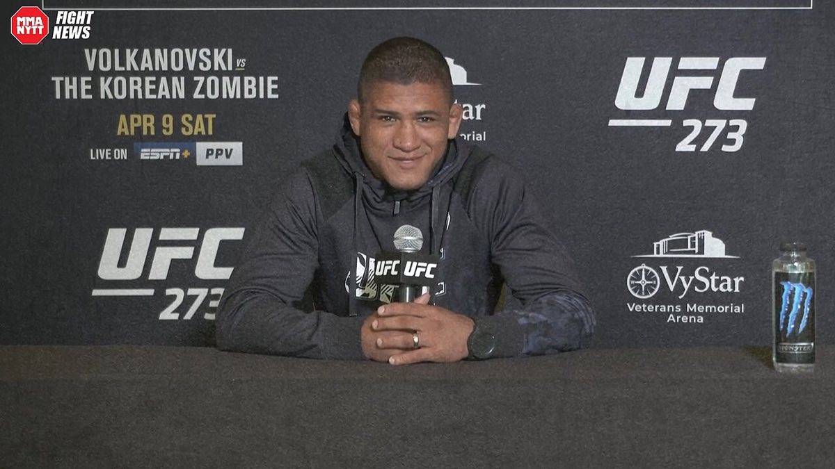 Гилберт Бёрнс на интервью перед UFC 273